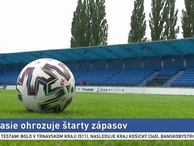 Nepriaznivé počasie ohrozuje Fortuna ligu, situáciu monitorujú