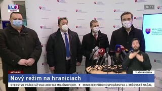 TB M. Krajčího, M. Klusa a J. Mikasa o novom režime na hraniciach