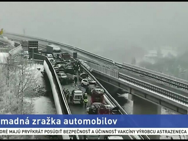 Mrazivé počasie má obete. Z Talianska hlásia hromadnú zrážku