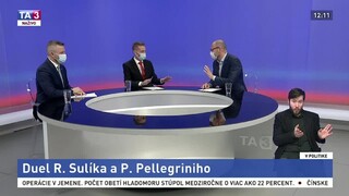 Parlamentný šéf o aktuálnom dianí / Duel R. Sulíka a P. Pellegriniho / Dianie očami strán mimo parlamentu