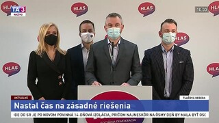 TB predsedu Hlasu-SD P. Pellegriniho o zhoršujúcej sa epidemickej situácii