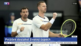 Polášek dosiahol životný úspech, zahrá si o titul vo štvorhre