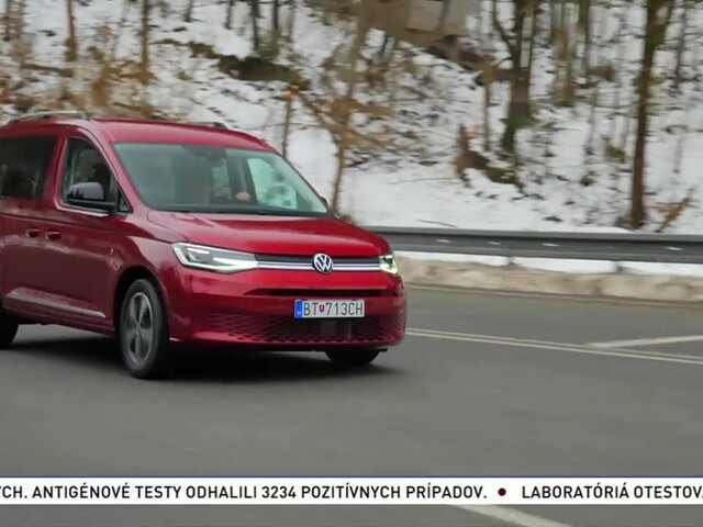 Nový Volkswagen Caddy vylepšil komfort, aby potešil rodinu
