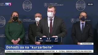 TB ministra M. Krajniaka o dohode tripartity na kurzarbeite