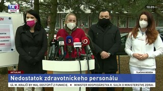 TB predstaviteľov Medzinárodnej asociácie lekárov o nedostatku zdravotníkov