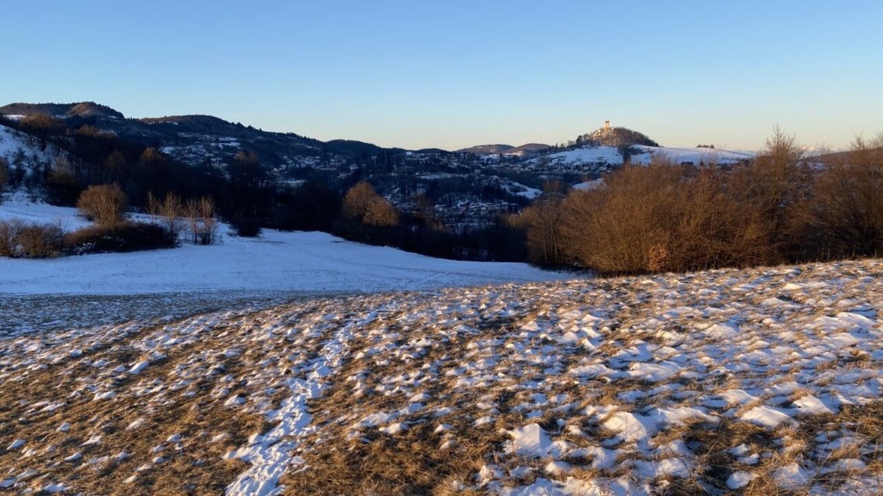 FOTO našich čitateľov: Záver zimy nad Banskou Štiavnicou