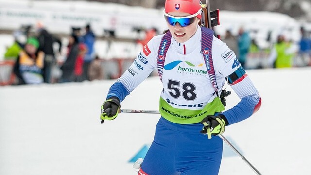 Biatlon: Slovenská reprezentantka Kapustová vybojovala bronz
