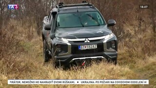 Zdvihnutý podvozok u Mitsubishi L200 Mountain Sherpa