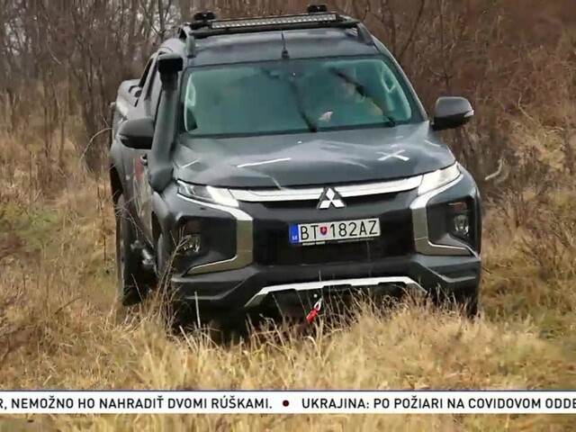 Zdvihnutý podvozok u Mitsubishi L200 Mountain Sherpa