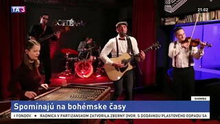 Kapela Červený bicykel spomína na bohémske časy v novej piesni