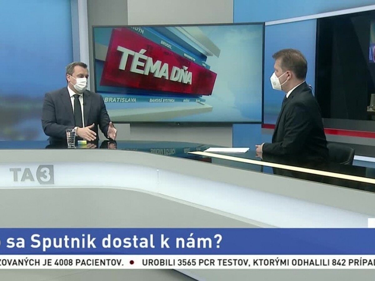 Danko v TA3 ďakoval Matovičovi. Ukázal liek, ktorý by mohli doviezť