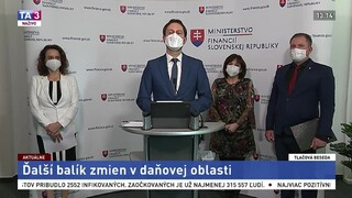 TB ministra financií E. Hegera o zmenách v daňovej oblasti