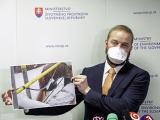 Problémy okolo odkaliska Poša, v potoku Kyjov našli ťažké kovy