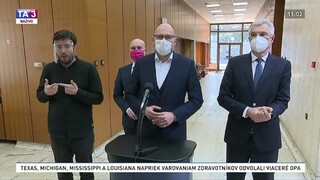 TB predsedu SaS R. Sulíka o možnej rekonštrukcii vlády