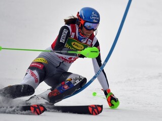 Petra Vlhová vybojovala pódium, skončila za Shiffrinovou
