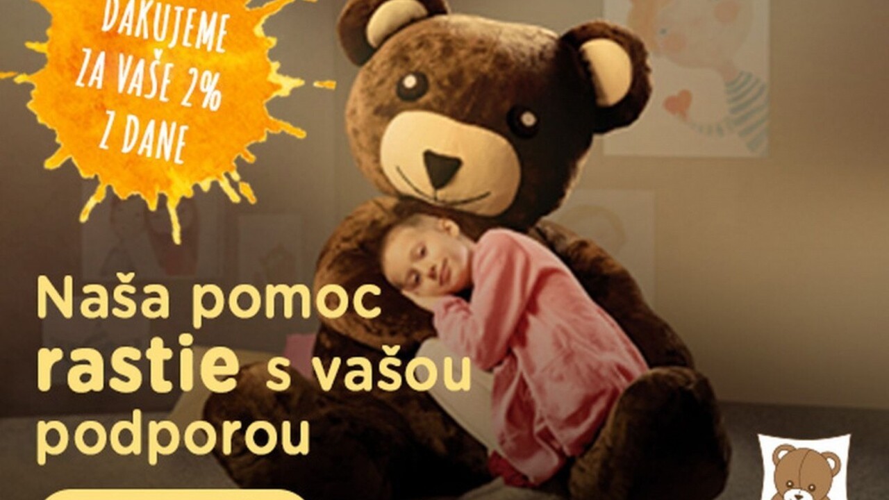 Naša pomoc rastie s vašou podporou. Aj vďaka vašim 2 % vraciame deti späť do života