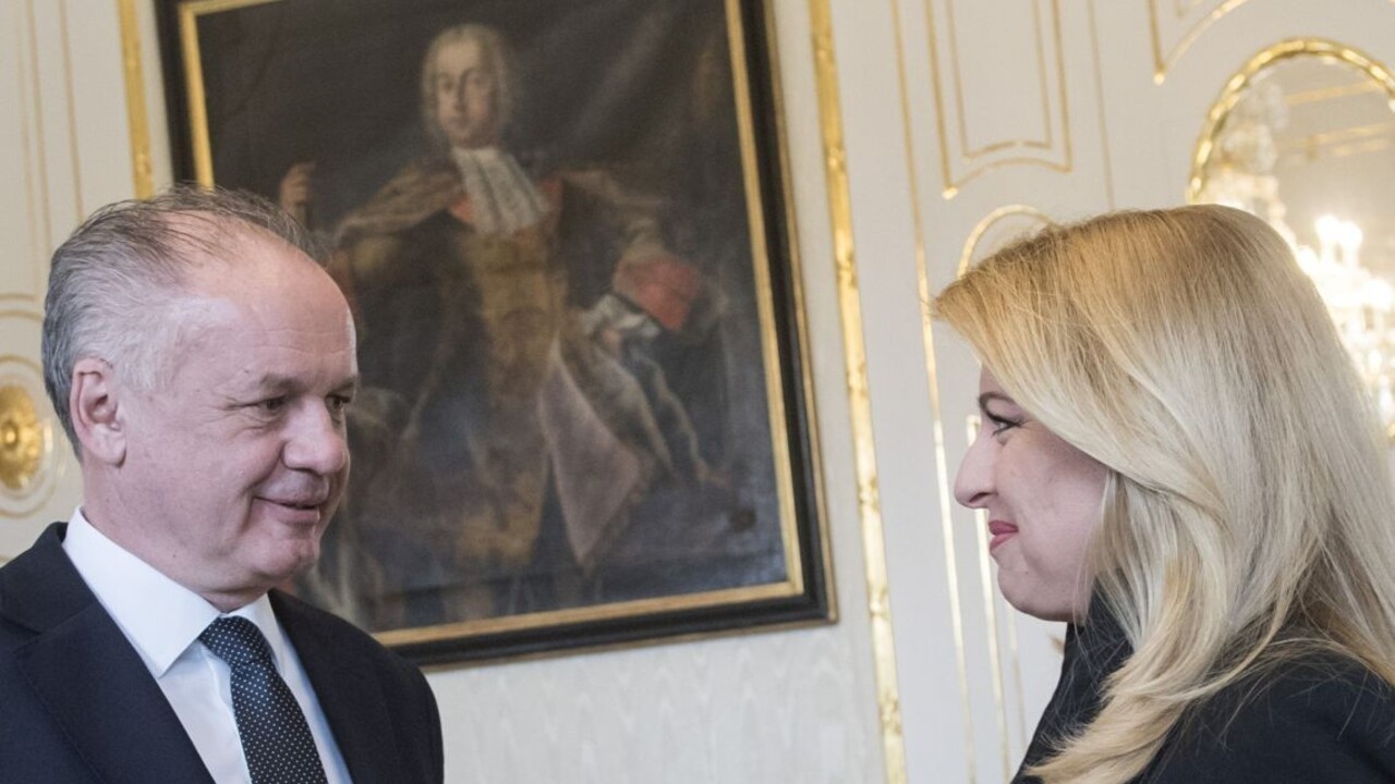 Čaputová prijala v paláci Kisku. Hovorili o dianí na Slovensku