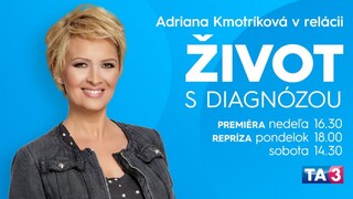 Nový formát na TA3: Život s diagnózou s Adrianou Kmotríkovou