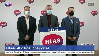 TB predsedu strany Hlas-SD P. Pellegriniho o pokračujúcej koaličnej kríze