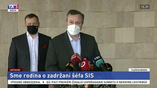 Vyhlásenie B. Kollára a M. Krajniaka k zadržaniu šéfa SIS V. Pčolinského