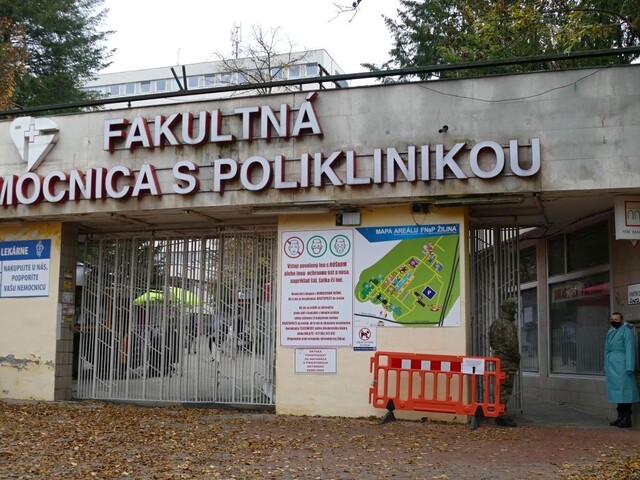 Žilinská nemocnica sa plní a dosahuje kritickú hranicu, potrebuje pomoc