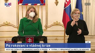 Vyhlásenie prezidentky Z. Čaputovej po stretnutí s premiérom a ministrami