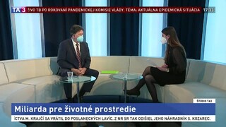 Budaj v TA3: Na ochranu prírody by mala ísť jedna miliarda eur