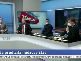 Vláda predĺžila núdzový stav / Priemysel odmieta lockdown