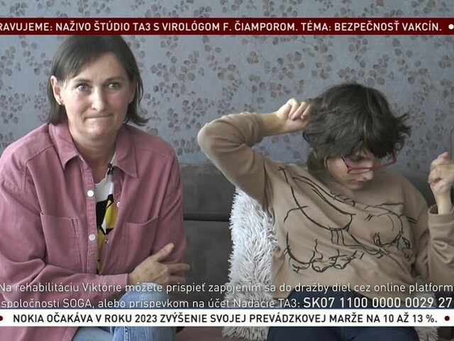 Viktória potrebuje rehabilitácie a cvičenia. Pomôcť jej môžete aj vy