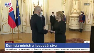 Vyhlásenie prezidentky Z. Čaputovej po prijatí demisie ministra R. Sulíka