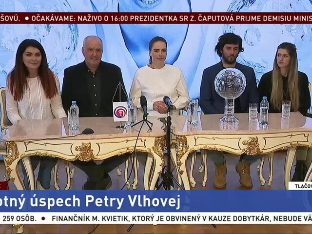 Bez obetavej rodiny by som to nezvládla, priznala Petra Vlhová