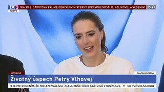 TB lyžiarky P. Vlhovej aj o výhre veľkého krištáľového glóbusu