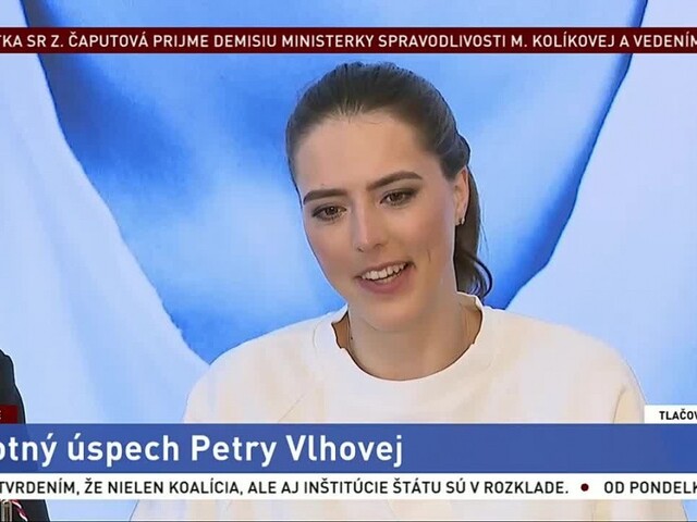 TB lyžiarky P. Vlhovej aj o výhre veľkého krištáľového glóbusu