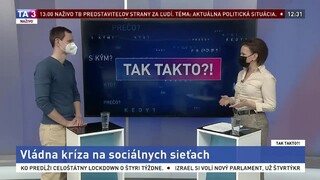 Vládna kríza na sociálnych sieťach