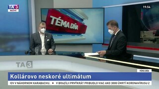 Úloha mediátora Kollárovi nevyšla. Je to na premiérovi, povedal