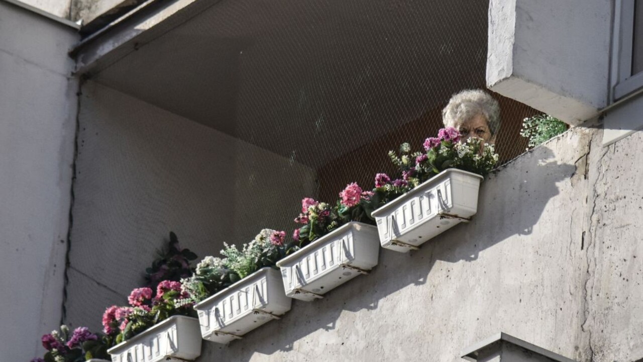 senior dôchodca domov dôchodcov ilu 1140px (TASR/Pavol Zachar)