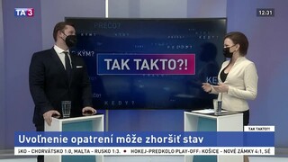 Uvoľnenie opatrení môže zhoršiť stav