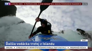 Extrémna kajakárka navštívila Island, výzvou bol miestny vodopád