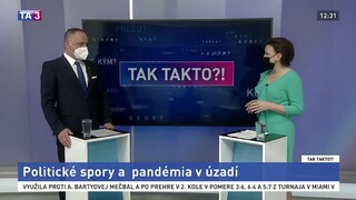 Politické spory a pandémia v úzadí