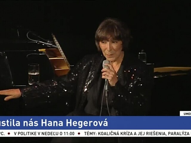 Manželský život ho inšpiruje / Opustila nás Hana Hegerová / Koncert u J. Hollého / Na kávičke s Monikou Hilmerovou