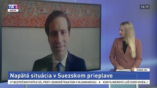 So zaseknutou loďou pohli, jasať je však predčasné, konštatuje analytik