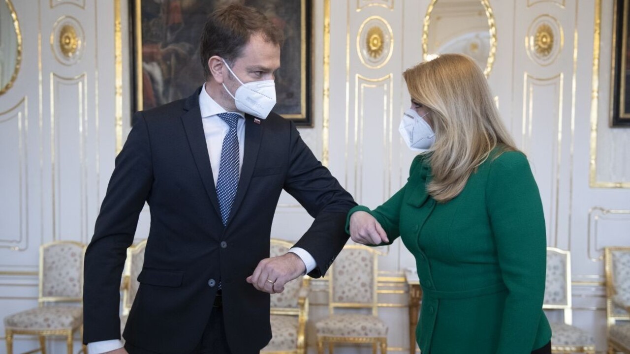 Čaputová prijme Matovičovu demisiu, Heger prinesie zoznam mien