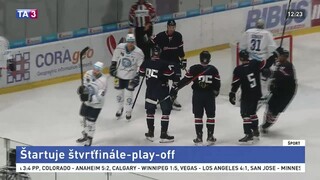 Vo vyraďovačke sa očakávajú napínavé súboje. Štartuje štvrťfinále-play-off