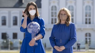 Čaputová prijala v paláci Vlhovú: Už nás nemôžete sklamať, len potešiť