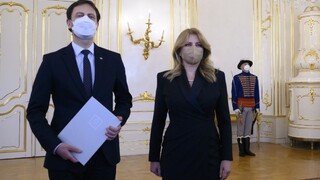 Prezidentka rokovala s Hegerom, má podporu 91 poslancov