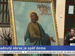 Ukradnutý obraz sa vrátil domov, objavili ho na dražbe v Česku