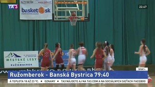 Začali sa boje o medaily. Ružomberčanky si poradili s Bystricou