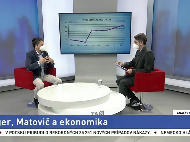 Heger, Matovič a ekonomika
