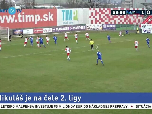 Stretli sa vedúce tímy tabuľky, Mikuláš sa dostal do vedenia