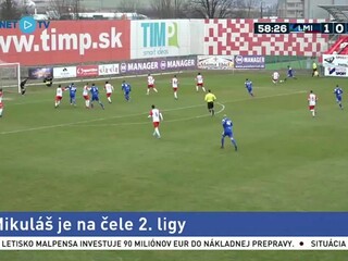 Stretli sa vedúce tímy tabuľky, Mikuláš sa dostal do vedenia